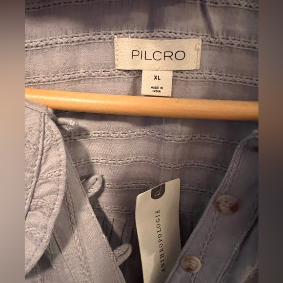 Pilcro Keira Collared Button-Front Blouse Tank Edition - Picture 4 of 7